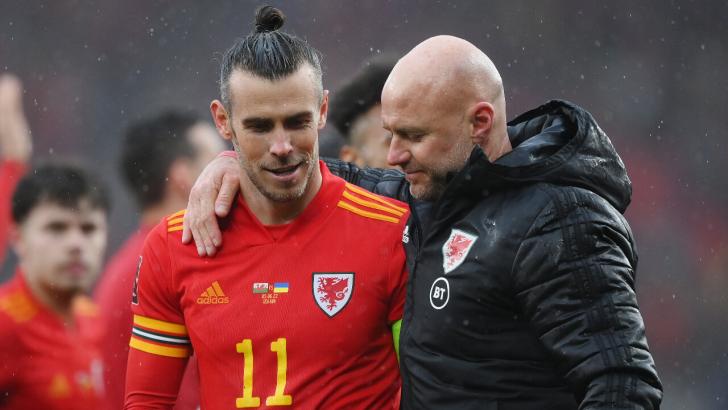 Gareth Bale and Robert Page